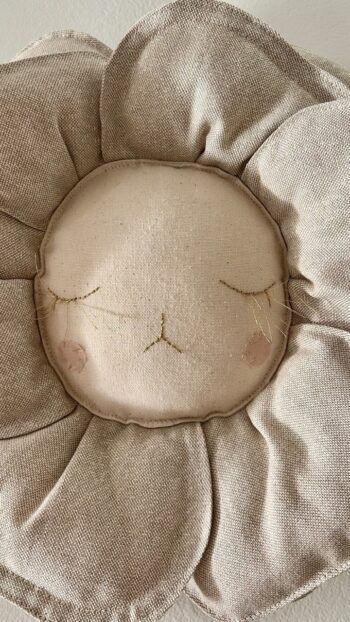 Boramiri Dream Fleur Beige Glitter Wall Decor - Image 5