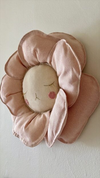Boramiri Dream Fleur Pink Glitter Wall Decor