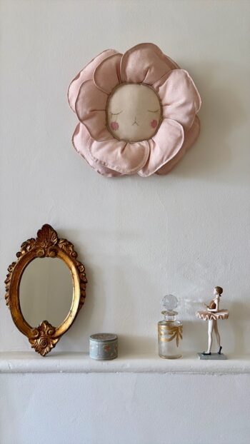 Boramiri Dream Fleur Pink Glitter Wall Decor