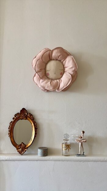 Boramiri Dream Fleur Pink Glitter Wall Decor