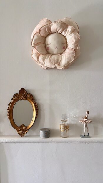Boramiri Dream Fleur Toile Rose Wall Deco