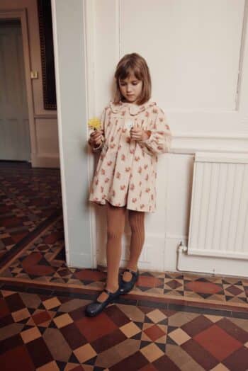 Emile et Ida Baby Loose Flounce Dress Fleurs Des Bois