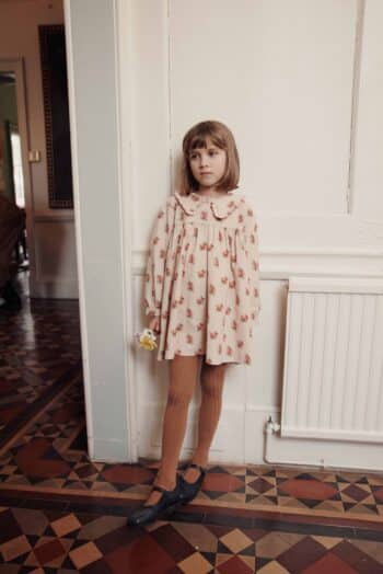 Emile et Ida Baby Loose Flounce Dress Fleurs Des Bois
