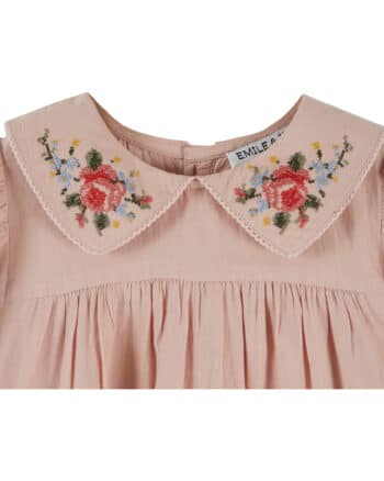 Emile et Ida Cross Stitch Dress Roseau