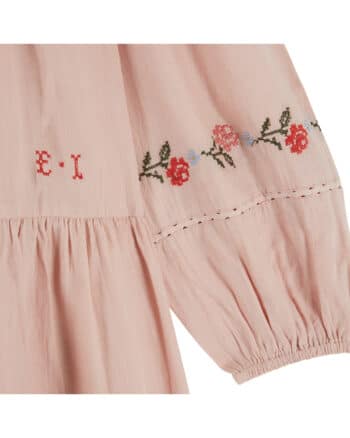 Emile et Ida Cross Stitch Dress Roseau