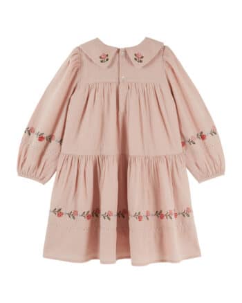 Emile et Ida Cross Stitch Dress Roseau