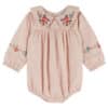 Emile et Ida Cross Stitch Romper Roseau
