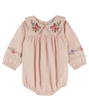 Emile et Ida Cross Stitch Romper Roseau