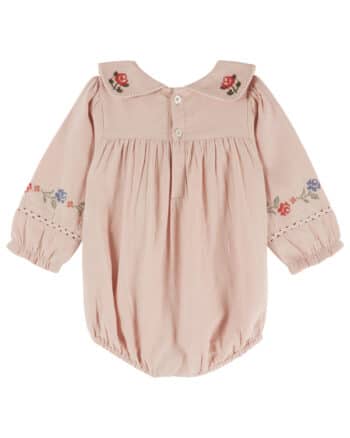 Emile et Ida Cross Stitch Romper Roseau