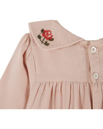 Emile et Ida Cross Stitch Romper Roseau