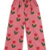 Emile et Ida Pink Velvet Trousers Grande Tulipe