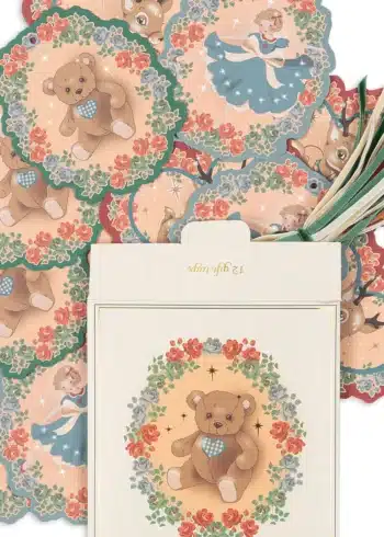 Konges Slojd Christmas Gift Tags Multi 10 Konges Slojd Christmas Gift Tags Deer Diary / Teddy