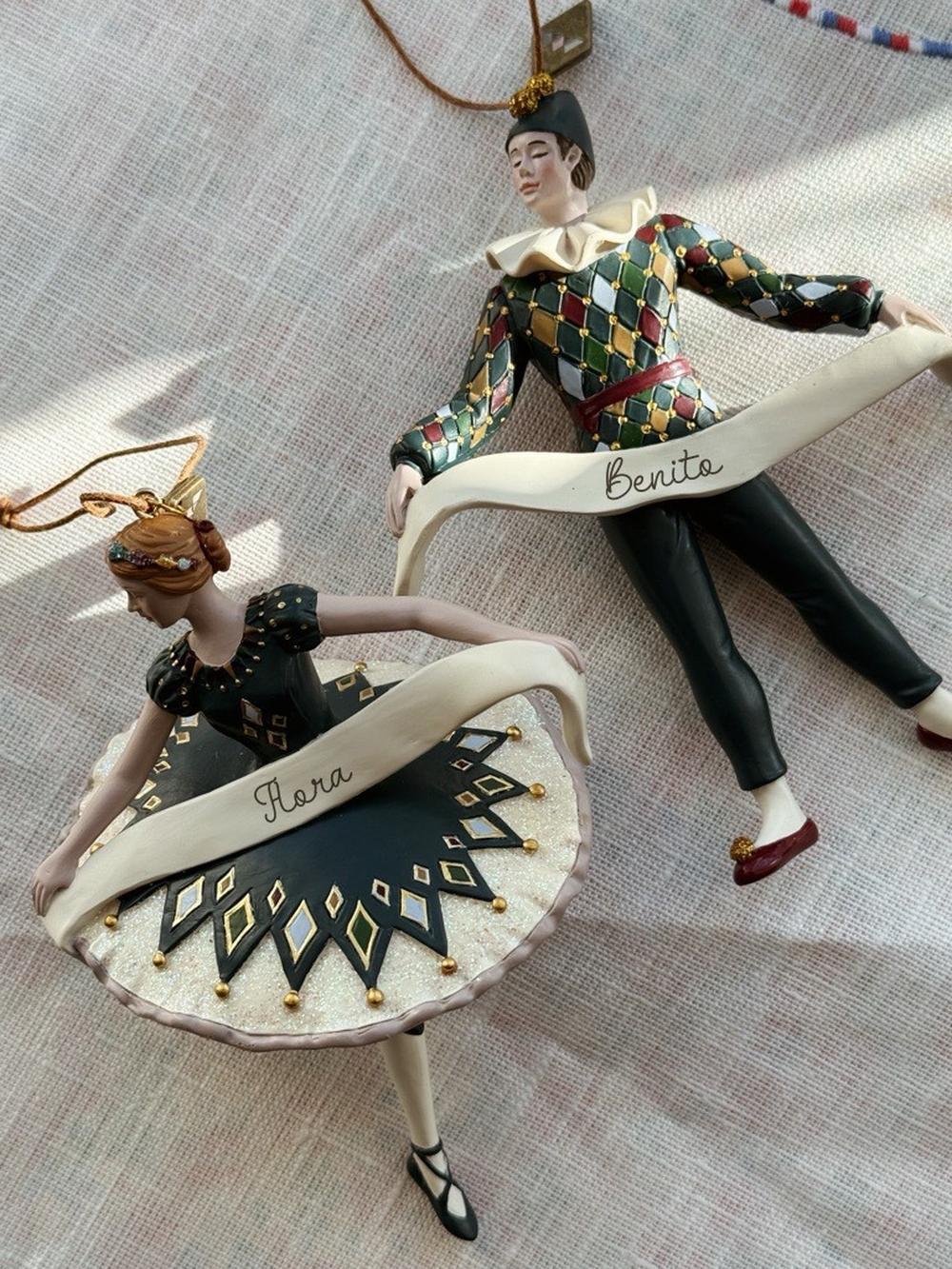 Konges Slojd Christmas Ornament Harlekin Ballerina 4 Konges Slojd Christmas Ornament Harlekin Ballerina