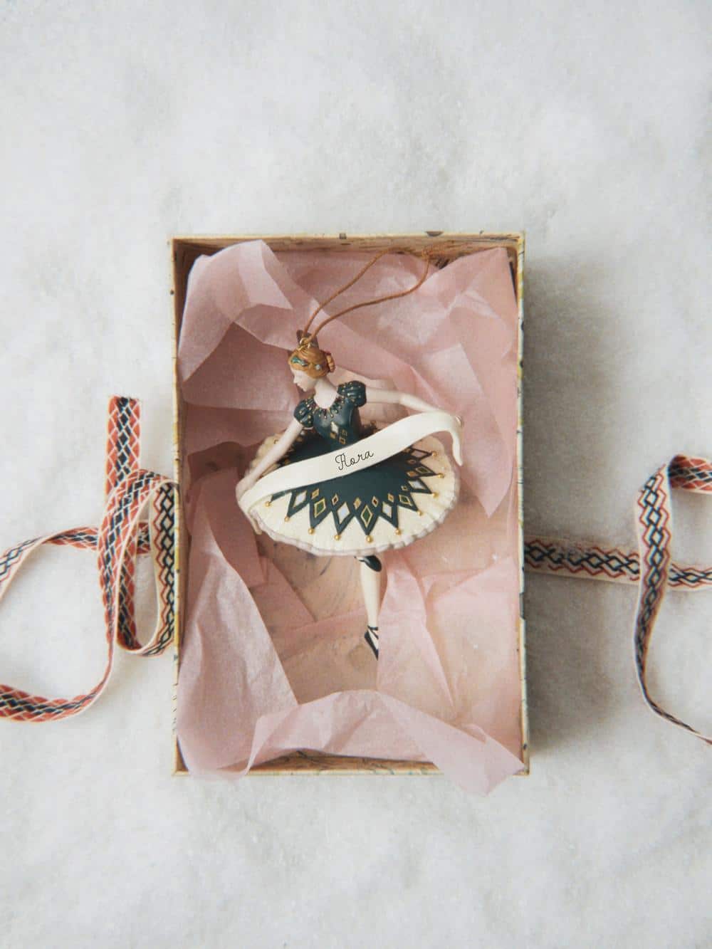 Konges Slojd Christmas Ornament Harlekin Ballerina 3 Konges Slojd Christmas Ornament Harlekin Ballerina