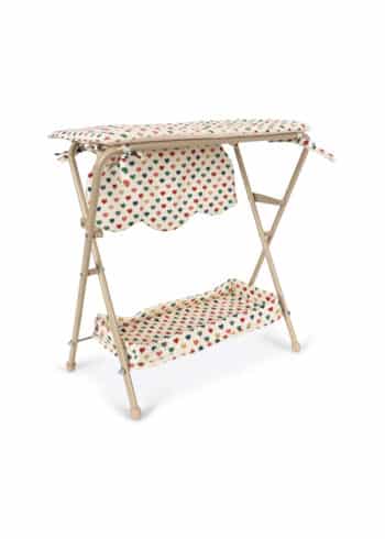 Konges Slojd Doll Changing Table Coeur Coloré