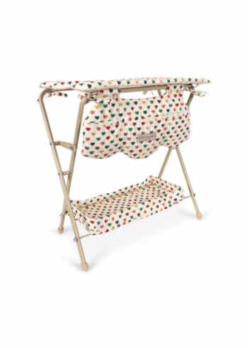 Konges Slojd Doll Changing Table Coeur Coloré