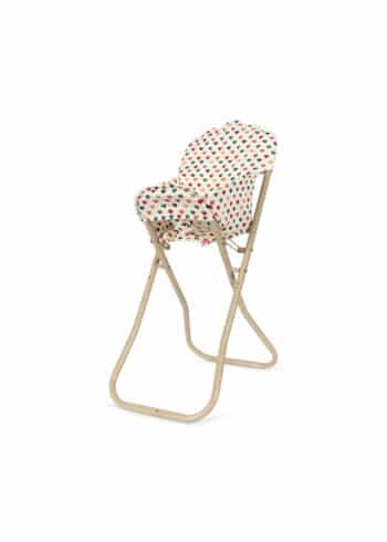Konges Slojd Doll High Chair Coeur Coloré