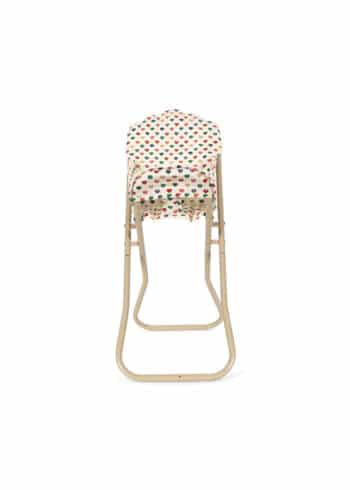 Konges Slojd Doll High Chair Coeur Coloré