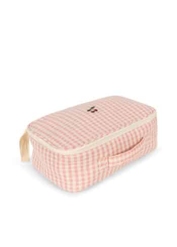 Konges Slojd Doll Nursery Suitcase Pink Check 4 Konges Slojd Doll Nursery Suitcase Pink Check