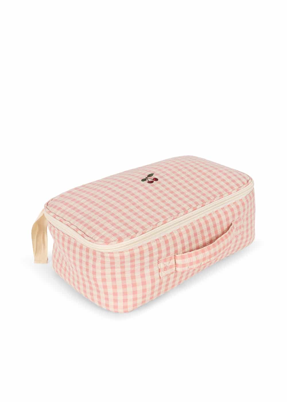 Konges Slojd Doll Nursery Suitcase Pink Check 2 Konges Slojd Doll Nursery Suitcase Pink Check