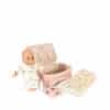 Konges Slojd Doll Nursery Suitcase Pink Check