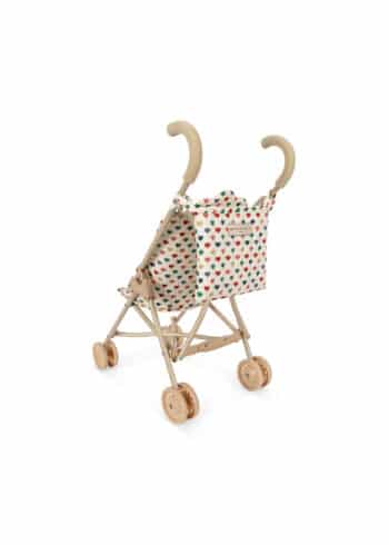 Konges Slojd Doll Stroller Coeur Coloré