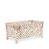 Konges Slojd Doll Travel Bed Coeur Coloré