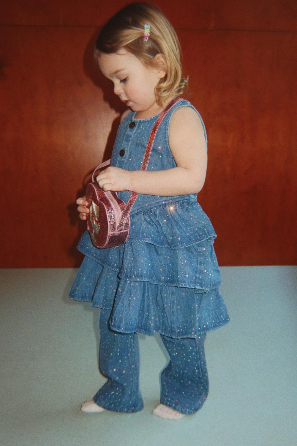 Konges Slojd Elba Sparkle Flare Jeans GOTS 2 Konges Slojd Elba Sparkle Flare Jeans GOTS
