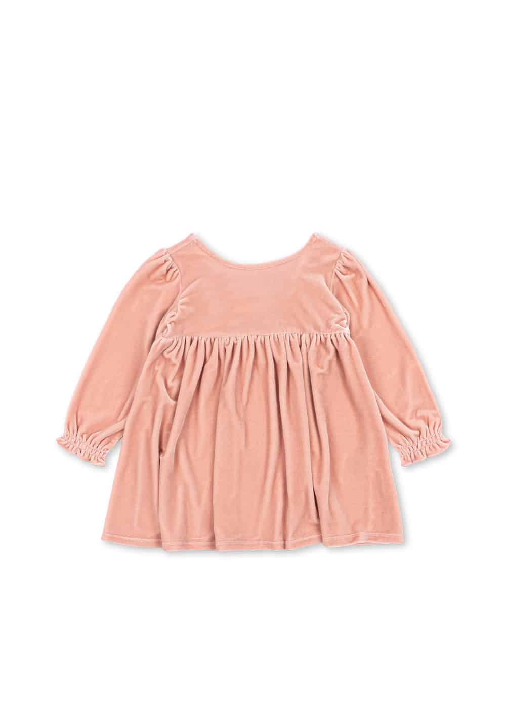 Konges Slojd Gia Bow Dress GRS Mellow Rose 5 Konges Slojd Gia Bow Dress GRS Mellow Rose