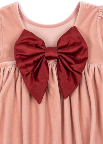 Konges Slojd Gia Bow Dress GRS Mellow Rose 8 Konges Slojd Gia Bow Dress GRS Mellow Rose