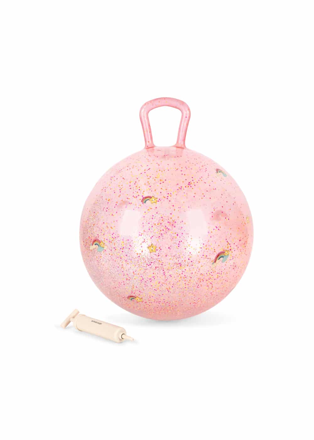 Konges Slojd Glitter Jump Ball Rainbow 1 Konges Slojd Glitter Jump Ball Rainbow