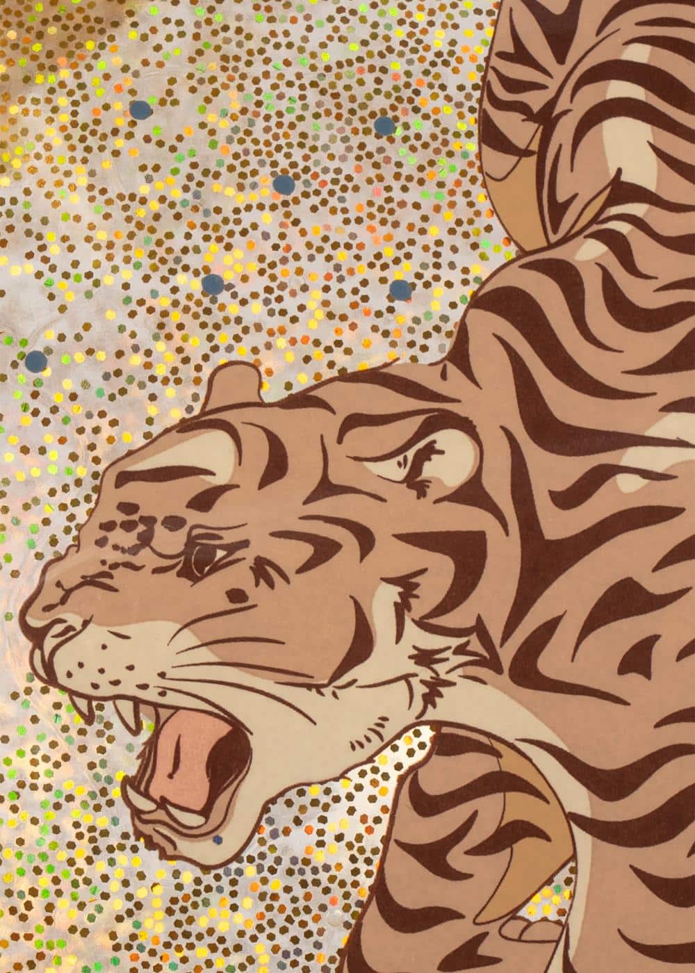 Konges Slojd Glitter Jump Ball Tiger 3 Konges Slojd Glitter Jump Ball Tiger