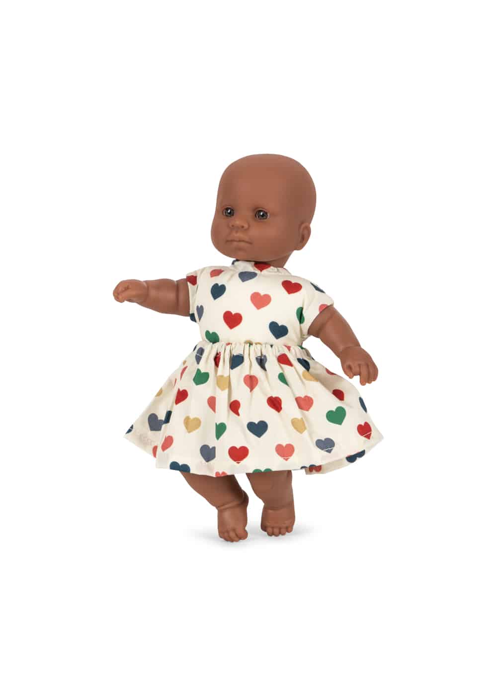 Konges Slojd Mini Doll Coeur Coloré 2 Konges Slojd Mini Doll Coeur Coloré