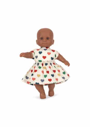 Konges Slojd Mini Doll Coeur Coloré
