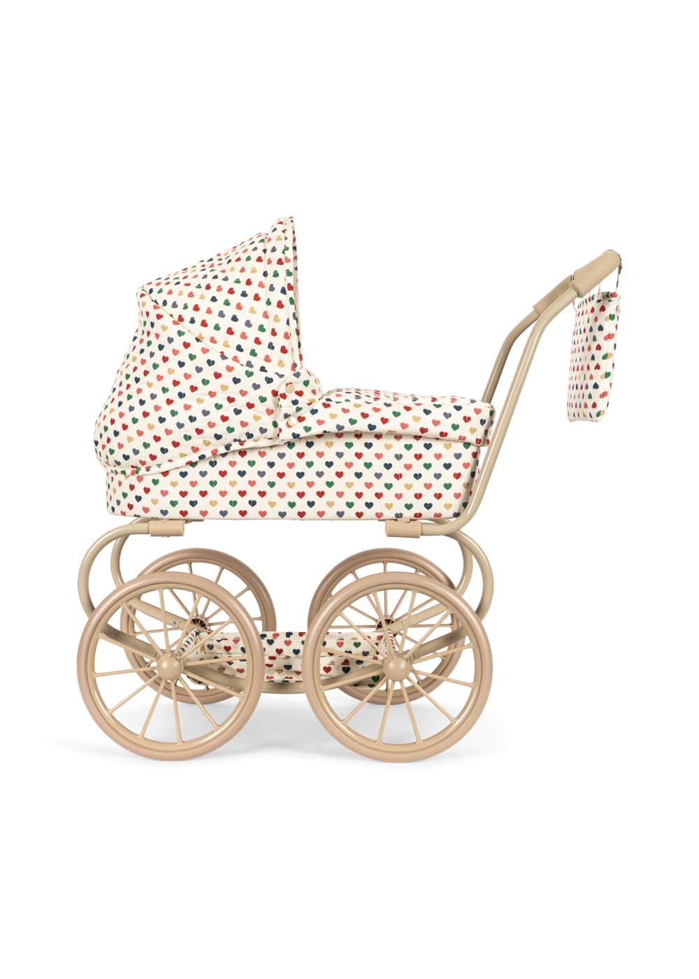 Konges Slojd Minnie Doll Pram Coeur Coloré 3 Konges Slojd Minnie Doll Pram Coeur Coloré