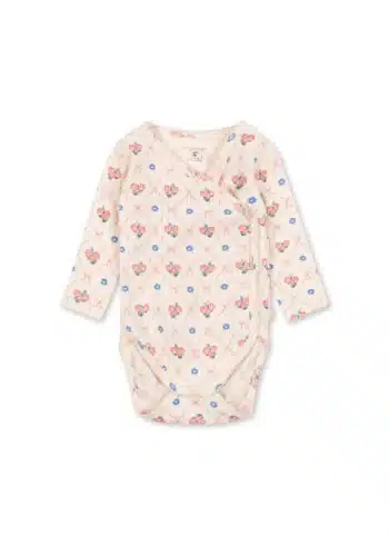 Konges Slojd Minnie Newborn Body GOTS Fleur Decor (Preorder)