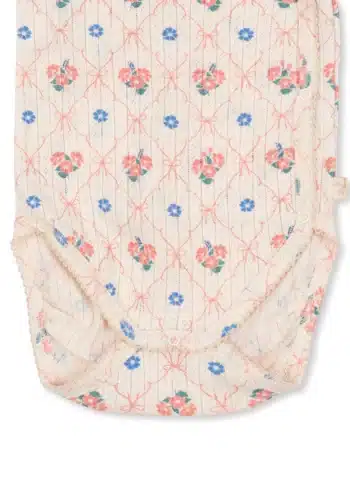 Konges Slojd Minnie Newborn Body GOTS Fleur Decor (Preorder)
