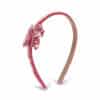 Konges Slojd Sequin Bow Hairbrace Rapture Rose