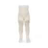 Konges Slojd Wool Pointelle Tights Off White