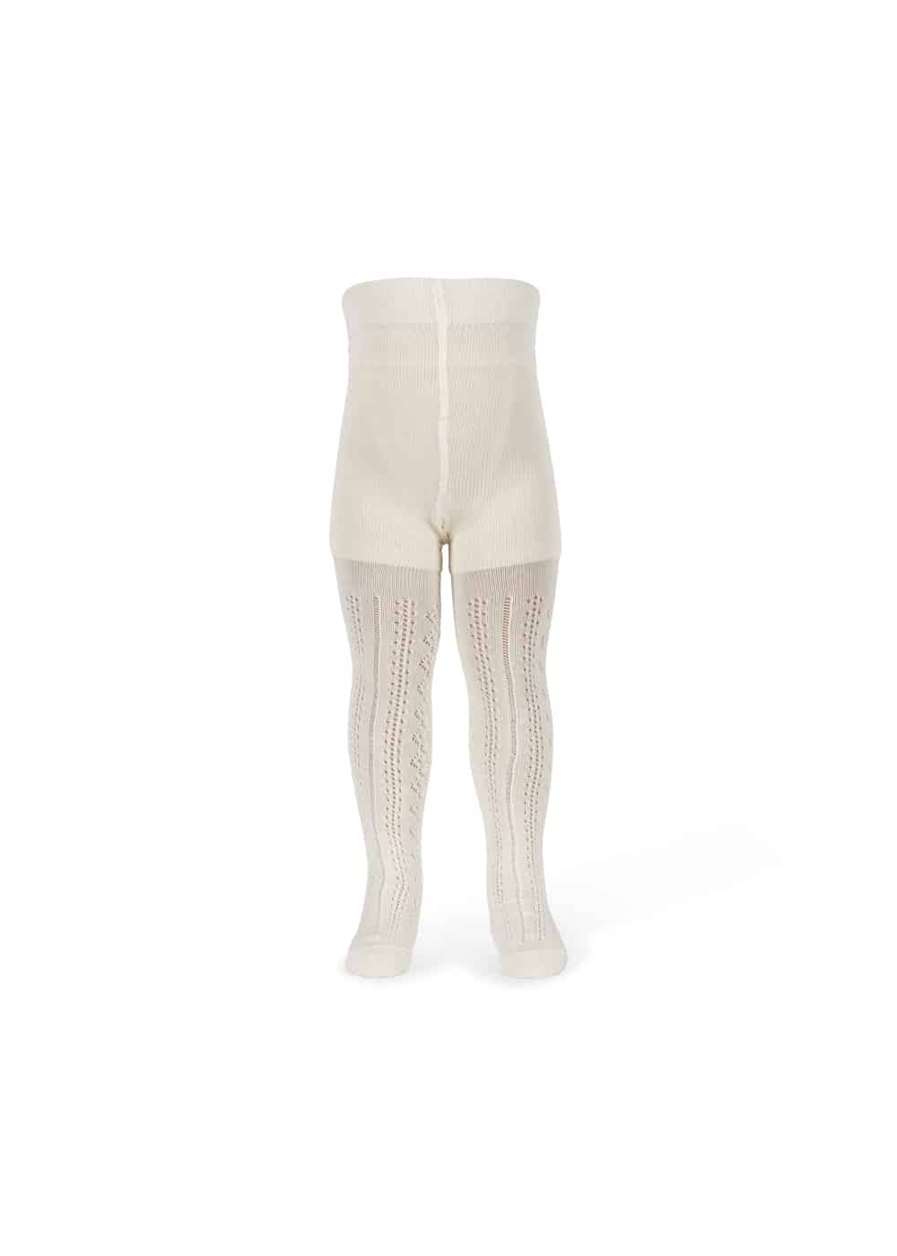Konges Slojd Wool Pointelle Tights Off White 1 Konges Slojd Wool Pointelle Tights Off White