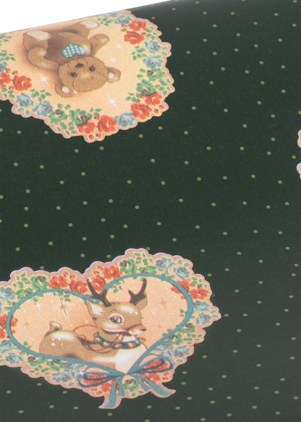 Konges Slojd Wrapping Paper Deer Diary Green 3 Konges Slojd Wrapping Paper Deer Diary Green