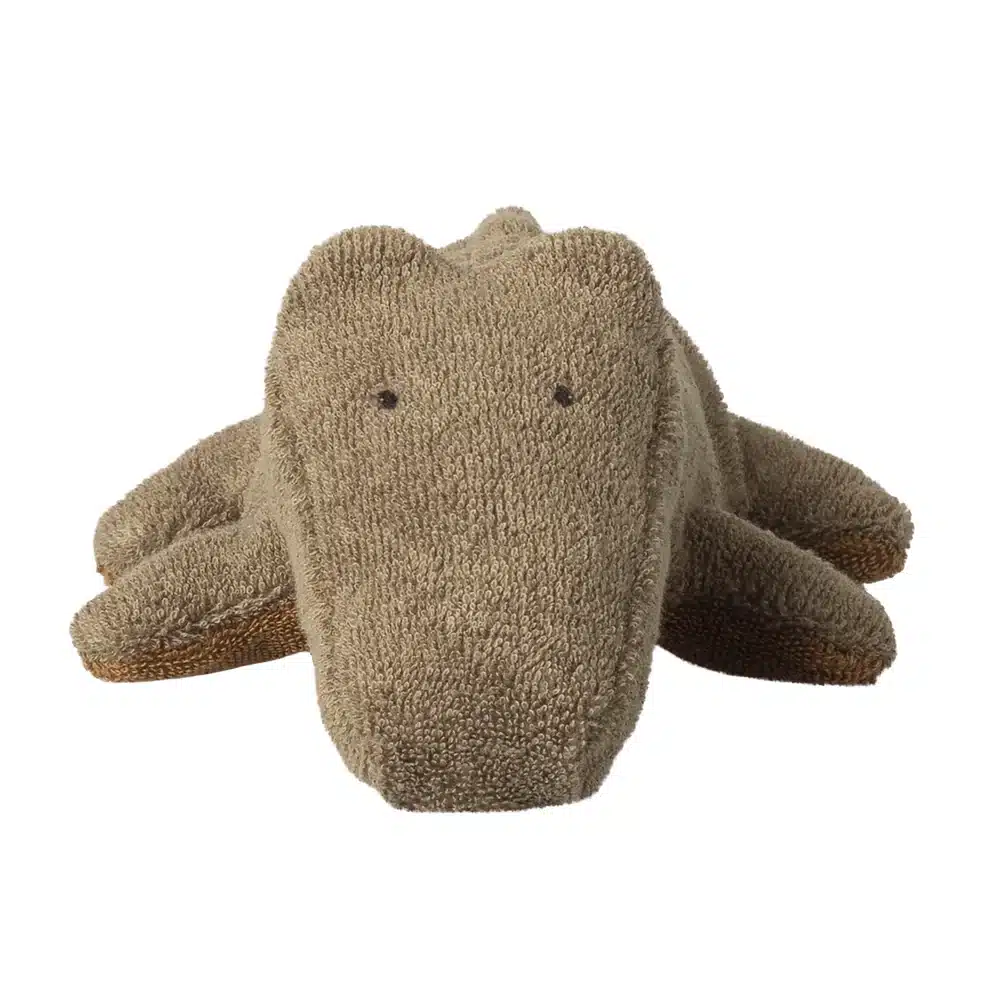 Maileg Safari Friends Crocodile Mini Olive Green 2 Maileg Safari Friends Crocodile Small Olive Green