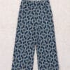 Misha and Puff A-Pant in Moonlight Railroad Floral print organic pima cotton featuring a wide-leg silhouette and a comfortable elastic waistband